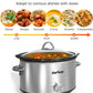 Sunvivi 4 Quart Slow Cooker & Mini Food Warmer - Slow Cookers