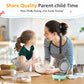 Sunvivi 6 in1 Mini Waffle Maker 4?¡À Waffle Iron with Removable Non-stick Plates Perfect Mini Waffle Maker for Kids