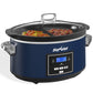Sunvivi 6 Quart Programmable Slow Cooker with 2 in 1 Silicone Liners - Slow Cookers