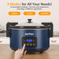Sunvivi 8.5 Quart Programmable Slow Cooker