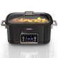 Sunvivi 8 Quart Slow Cooker Roaster Oven 12 in 1 Programmable Multi-Cooker Food Warmer - Black