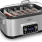 Sunvivi 8 Quart Slow Cooker Roaster Oven 12 in 1 Programmable Multi-Cooker Food Warmer