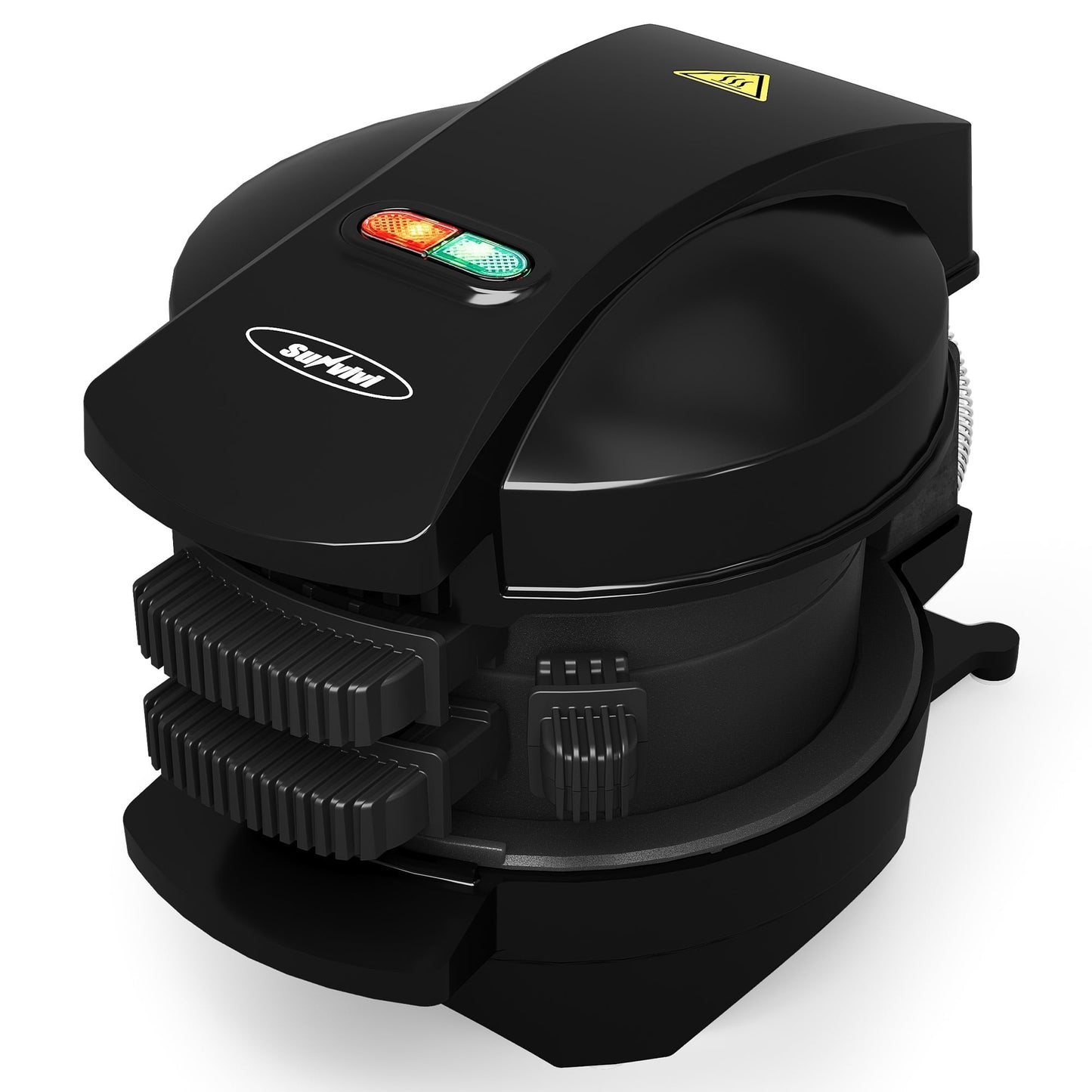 Sunvivi Breakfast Sandwich Maker with Egg Cooker Ring and Non-Stick Baking Plate