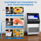 Sunvivi Commercial Cube Ice Maker ?¡ìC 88-110 lbs/24H 8-15 Min Fast Ice