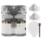 Sunvivi Dual-Head Electric Citrus Juicer Plug-inModel Juicer Machine with Cleaning Brush Portable Lemon Squeezer