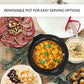 Sunvivi Dual Pot Slow Cooker 2*1.25 QT
