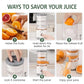 Sunvivi Electric Citrus Juicer Machines Rechargeable Lemon Juicer Squeezer with USB Cable
