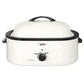 Sunvivi Electric Roaster Turkey Roaster Oven 18-28QT - 20 QT / White