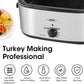 Sunvivi Electric Roaster Turkey Roaster Oven 18-28QT