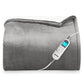 SUNVIVI Heated Blanket King Size Electric Throw Dual Control