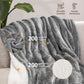 SUNVIVI Heated Blanket Queen Size Electric Throw Dual Control