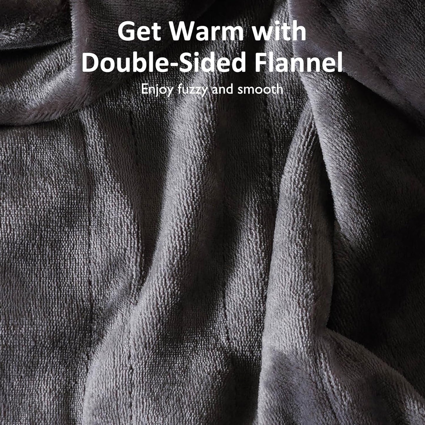 SUNVIVI Heated Throw Electric Blanket