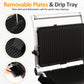 Sunvivi Indoor Grill & Griddle with Preset Menu 1600W Electric Panini Press Sandwich Maker Removable Nonstick Plates