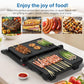Sunvivi Panini Press Sandwich Maker: Electric Panini Press Grill with Locking Lid Portable Indoor Panini Maker