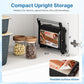 Sunvivi Panini Press Sandwich Maker: Electric Panini Press Grill with Locking Lid Portable Indoor Panini Maker
