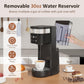 Sunvivi Single Serve Coffee Maker 30oz Removable Water Reservoir Black - Single-Serve Brewers