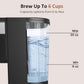 Sunvivi Single Serve Coffee Maker 30oz Removable Water Reservoir Black - Single-Serve Brewers