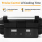 Sunvivi Stainless Steel Waffle Maker 4 Slices with Quick Heat-Up - Electric Waffle Makers