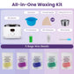 Sunvivi Waxing Kit Digital Wax Warmer for Hair Removal with 5 Packs Hard Wax Beads Wax Melt Warmer Kit