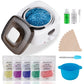 Sunvivi Waxing Kit Digital Wax Warmer for Hair Removal with 5 Packs Hard Wax Beads Wax Melt Warmer Kit