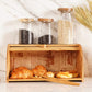 1 Layer Bamboo Bread Box - Sunvivi