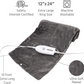 Electric Large Heating Pad, Moist and Dry Heating Pad for Pain Relief with 2 Hours Auto Shut Off, 4 Heat Settings, SoftTouch Flannel 12"x24" (Gray)